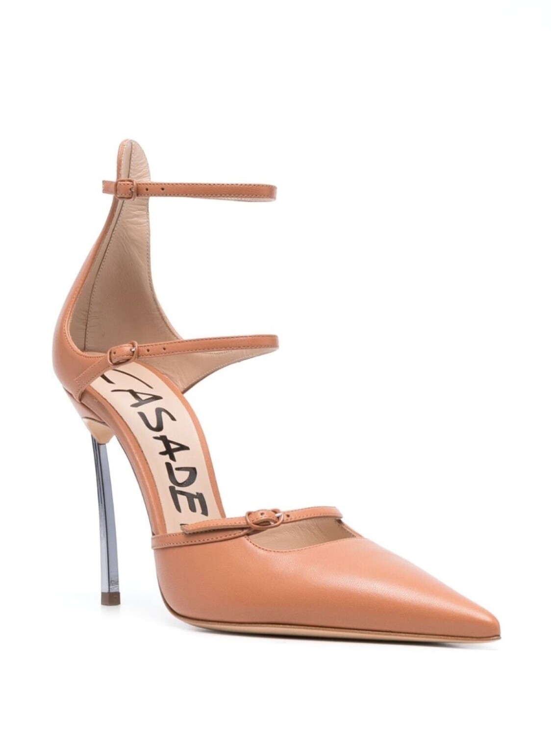 Casadei туфли-лодочки Rachel Super Blade 105, коричневый — фото 2