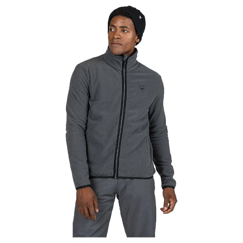 

Флис Rossignol Strawpile full zip, серый