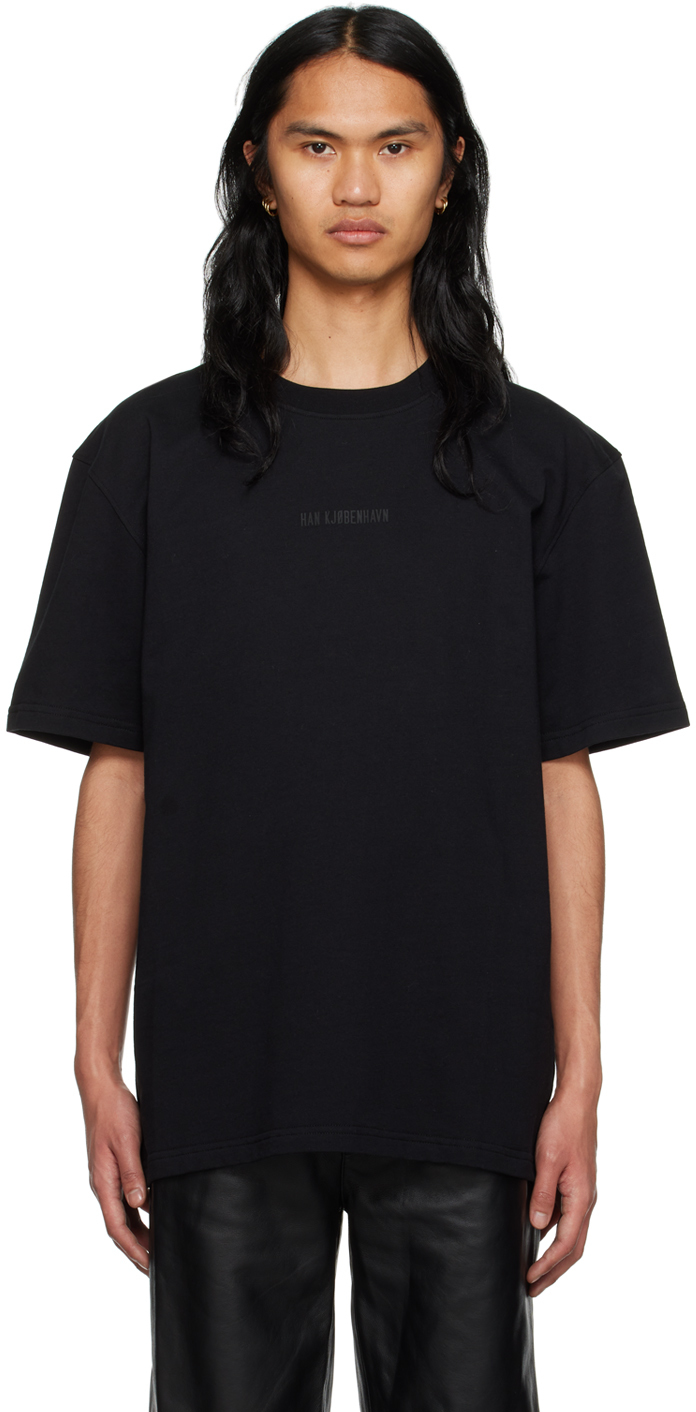 

Эксклюзивная футболка SSENSE Han Kjobenhavn, черный