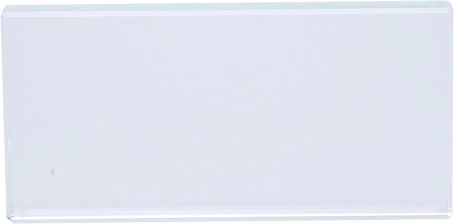 Палитра для ногтей стеклянная прямоугольная YolieraArt — фото 2