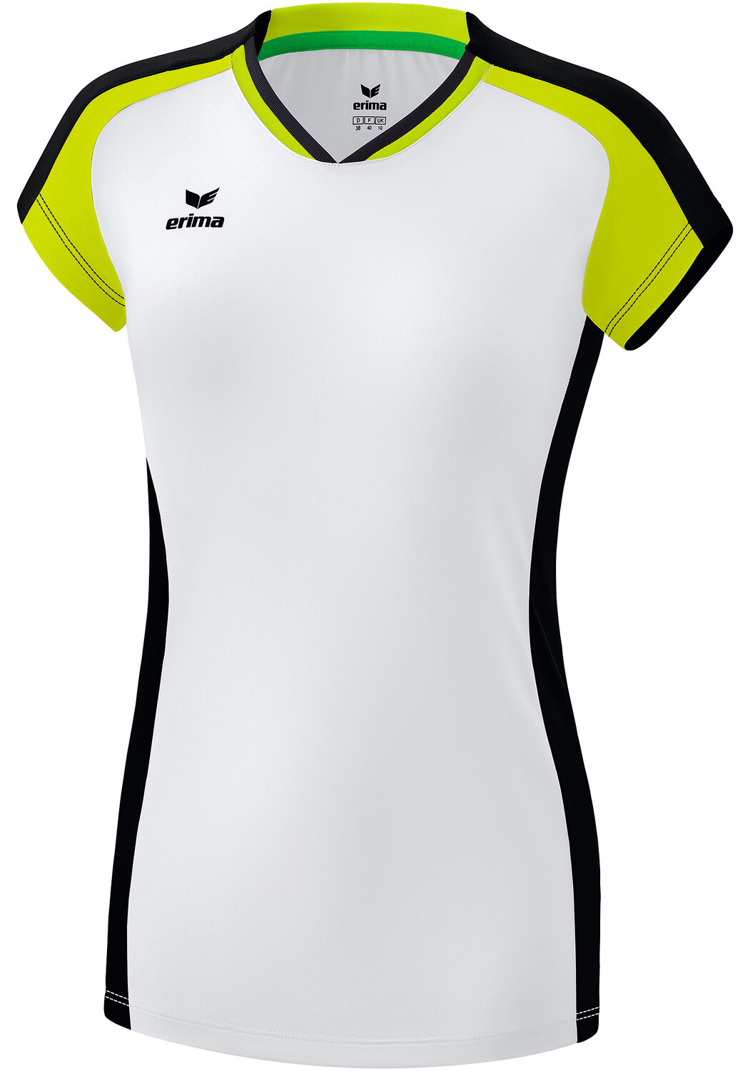 

Спортивная футболка erima Gandia Tanktop, цвет weiß/schwarz/bio lime