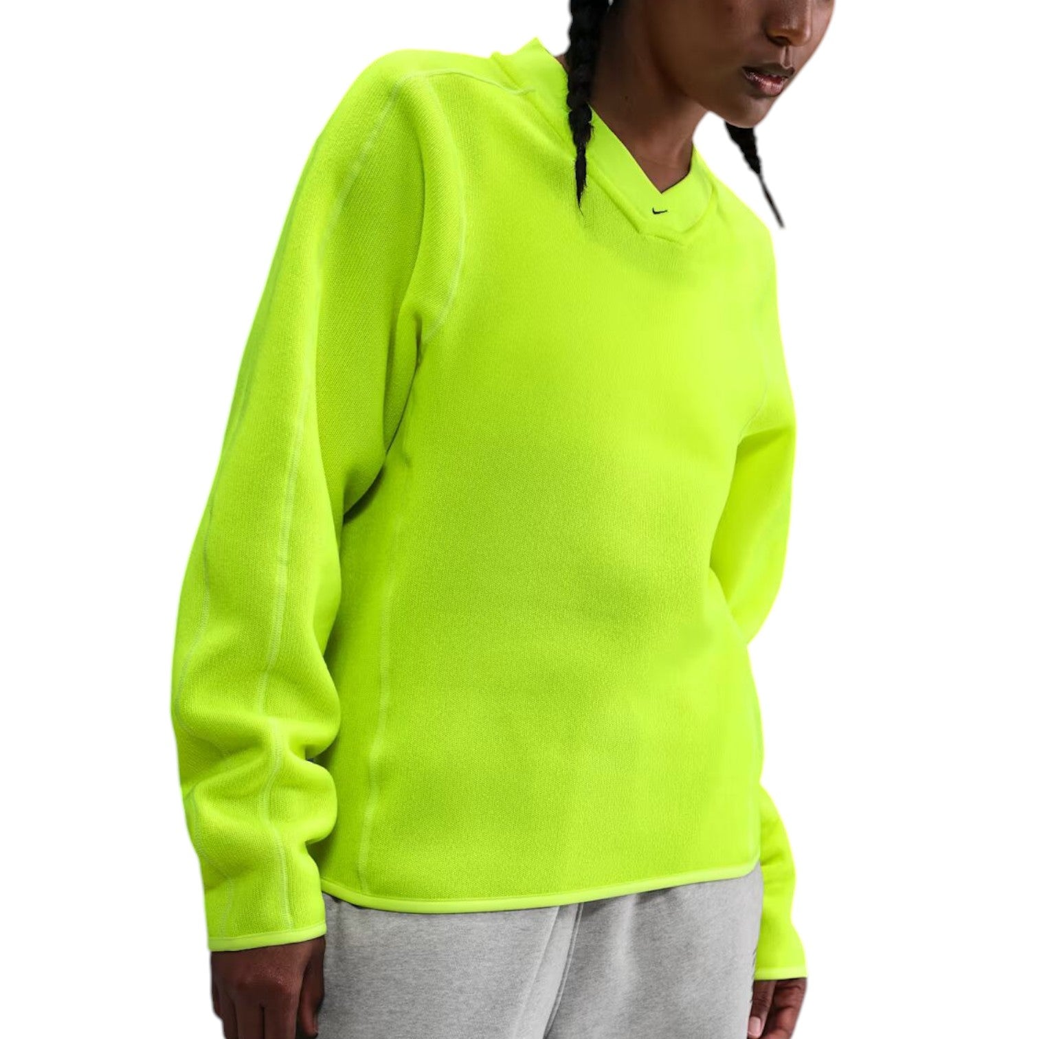 Футболка Nike x Stussy Thermal Pullover Sweatshirt 'Neon' — фото 2