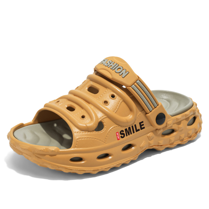 

KUPE Пляжные сандалии мужские оранжево-серые, цвет Orange Gray