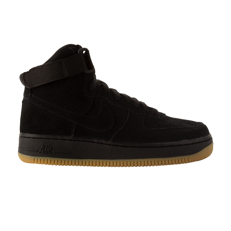 

Кроссовки Nike Air Force 1 High LV8 GS 'Black Gum', черный