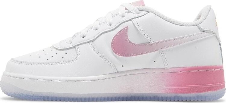 Кроссовки Air Force 1 '07 GS 'San Francisco Pack - Lotus Flower', белый — фото 3