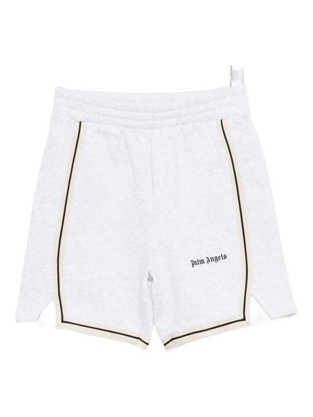 

Шорты с принтом логотипа Palm Angels Kids, серый