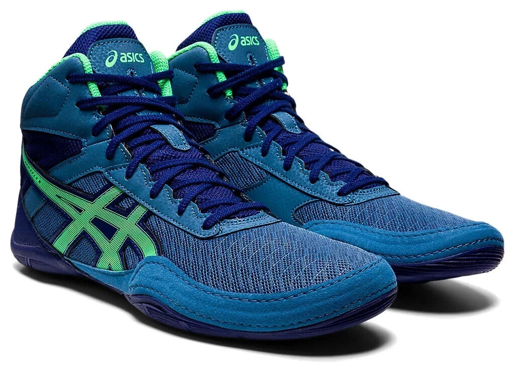 

Кроссовки Asics Matflex 6 1081A021-404 Мужские US 12 Синие Борцовки EEE4002
