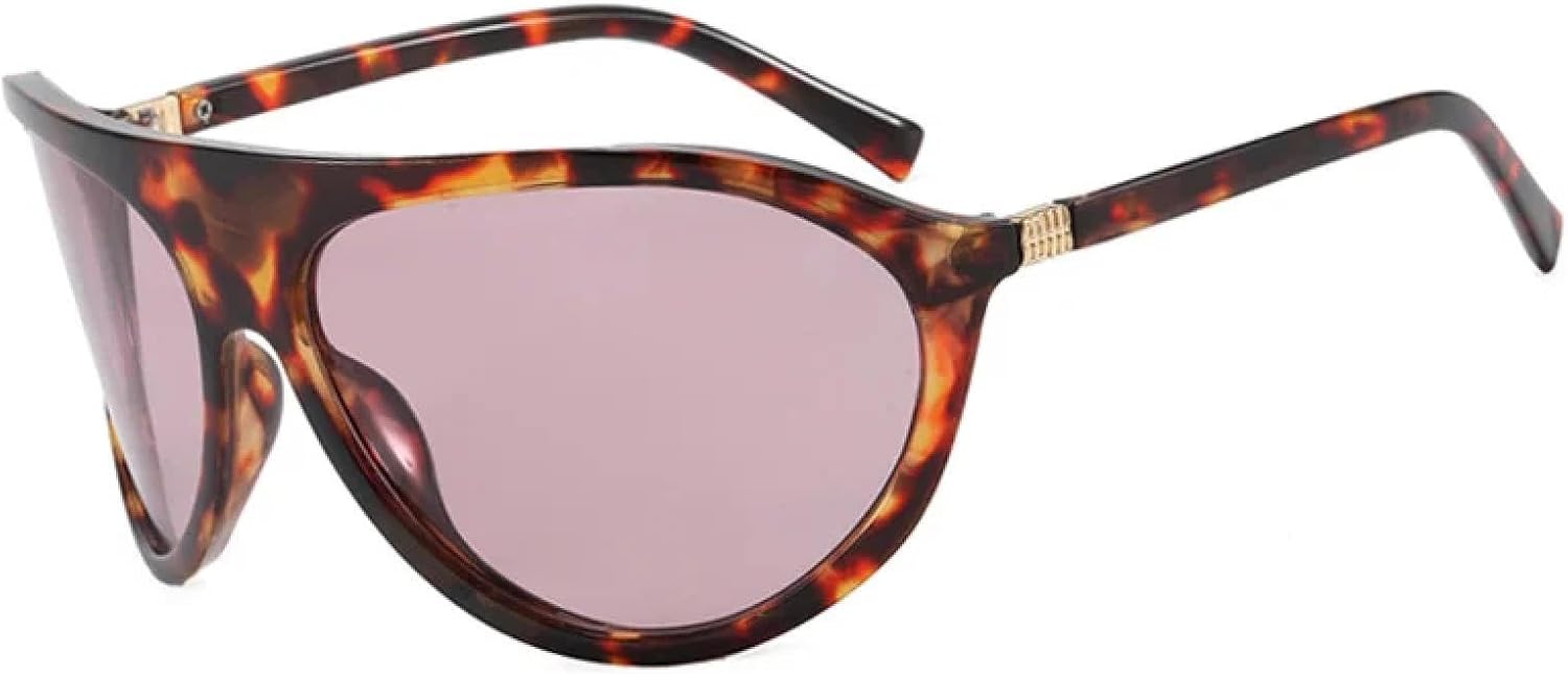 

Винтажные женские солнцезащитные очки с леопардовым принтом, конфетные оттенки, защита от УФ-излучения UV400; мужские модные солнцезащитные очки в стиле панк MWTSYSQ, Leopardapurple