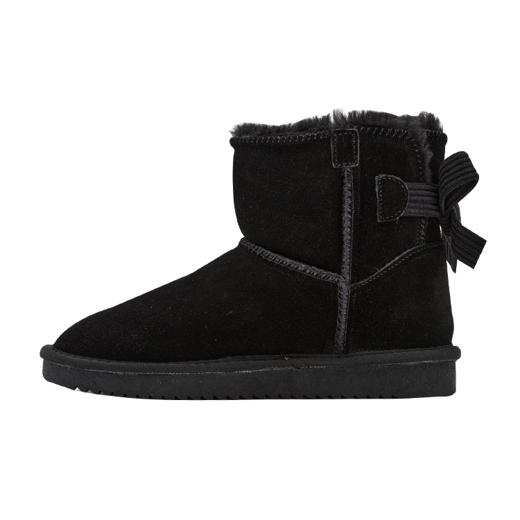 GRACEGIFT Женские черные снежные сапоги 12 см, цвет Black