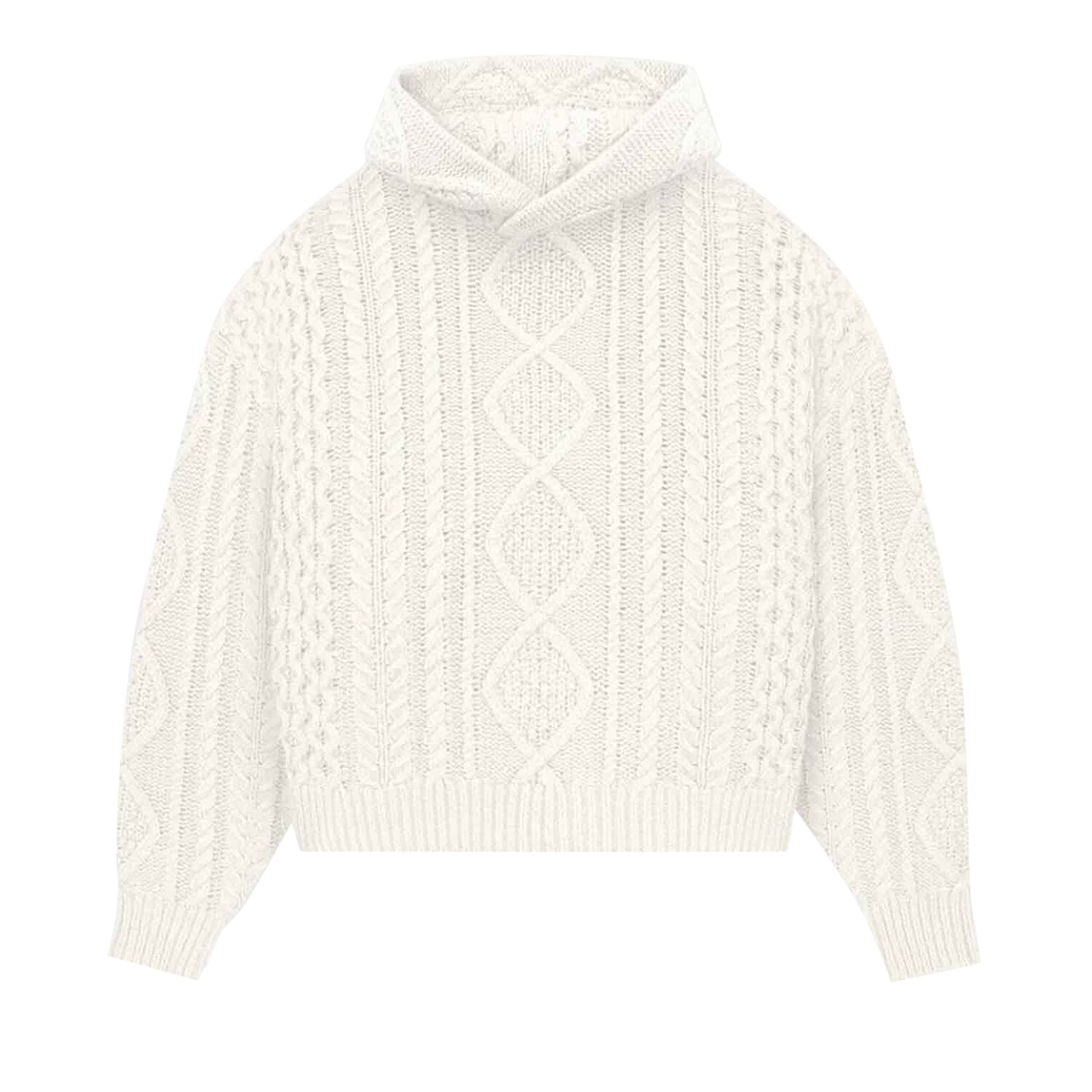 

Толстовка косой вязки Fear of God Essentials Cloud Dancer