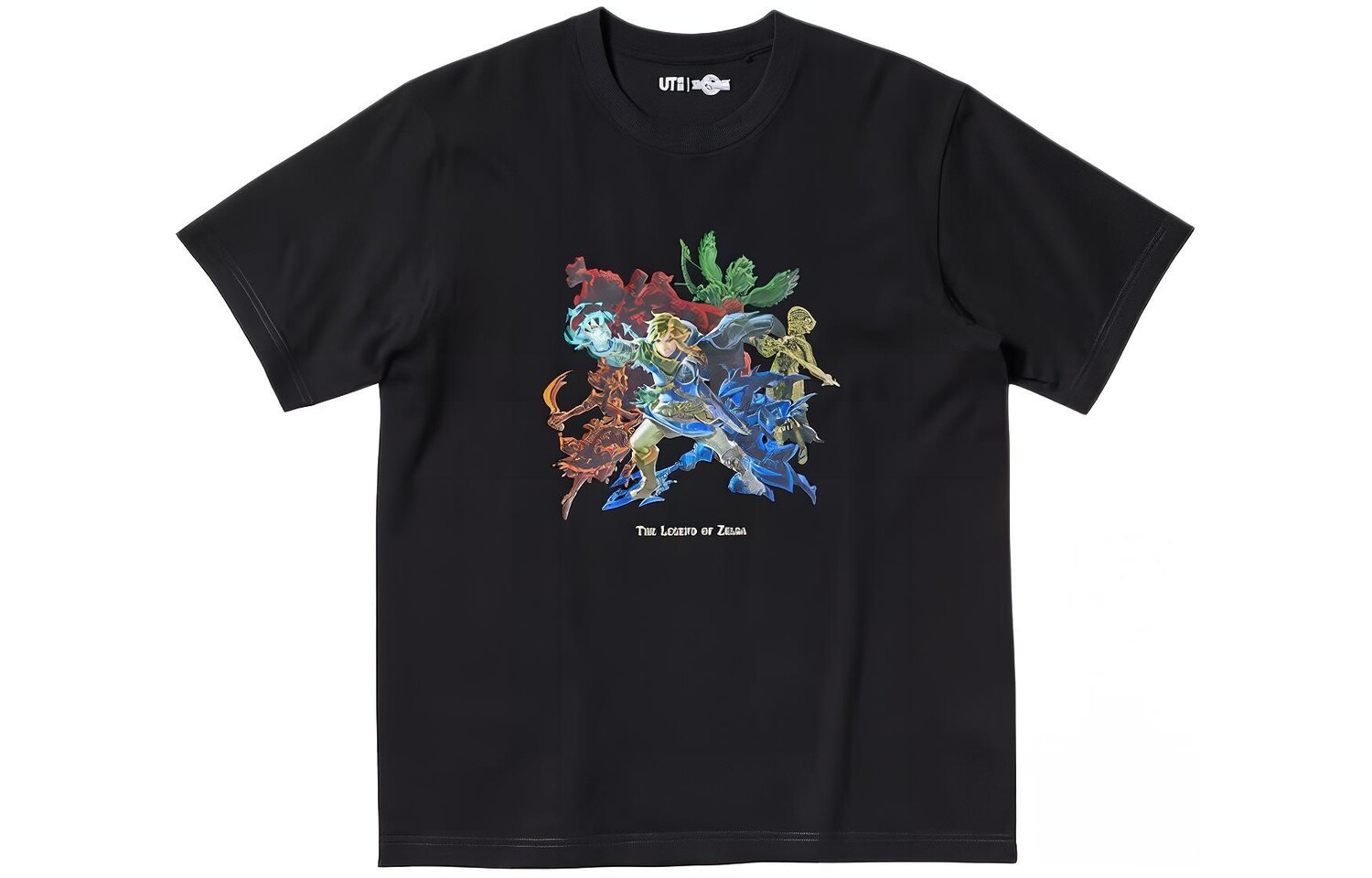 

UNIQLO Футболка унисекс, цвет Black