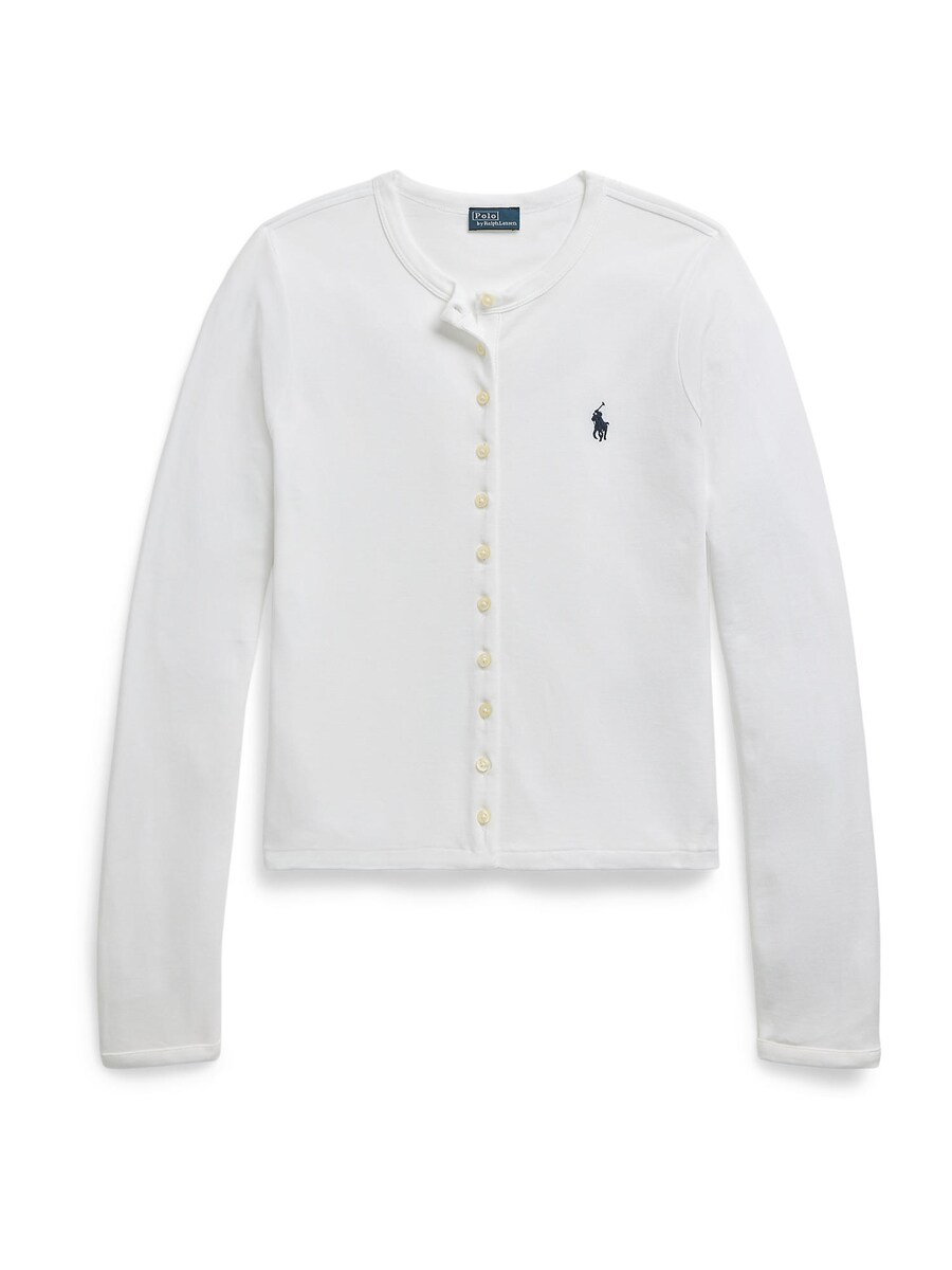 

Вязаный кардиган Polo Ralph Lauren, белый