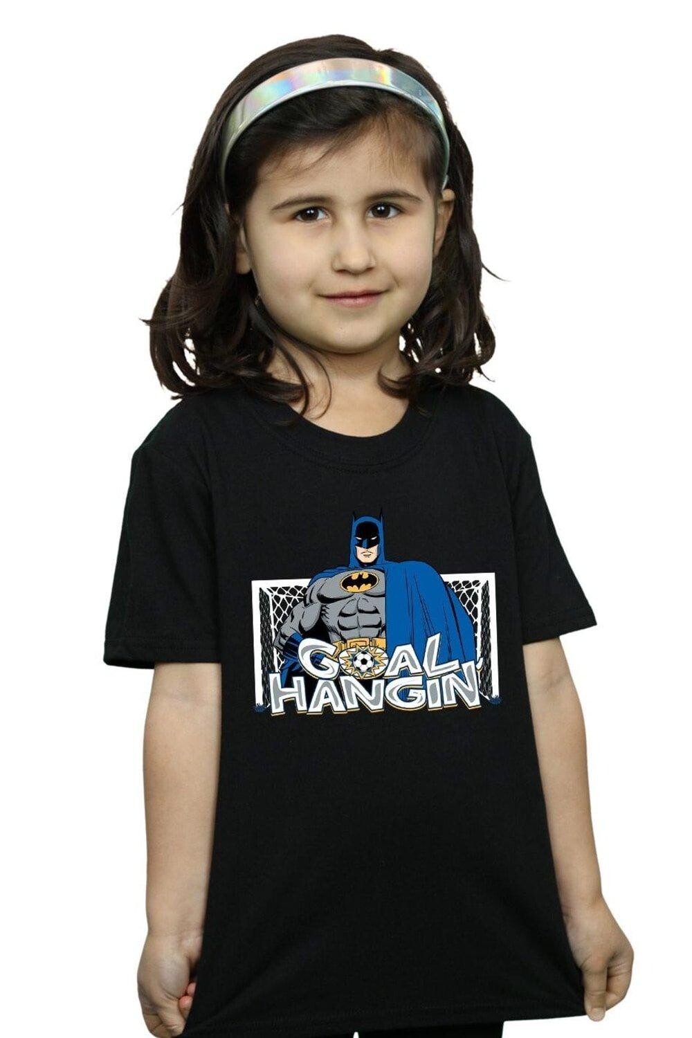 

Хлопковая футболка Batman Football Goal Hangin´ DC Comics, черный