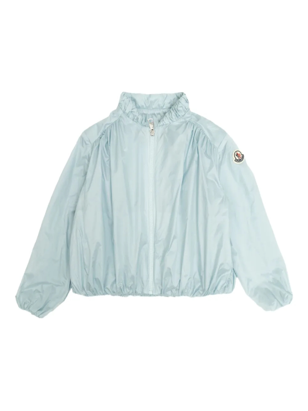 

Куртка с нашивкой-логотипом Moncler Enfant, синий