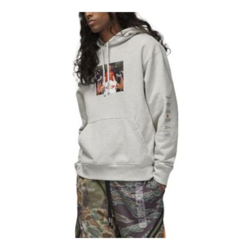 

Худи Air Jordan x Undefeated Hoodie Asia Sizing 'Grey', серый