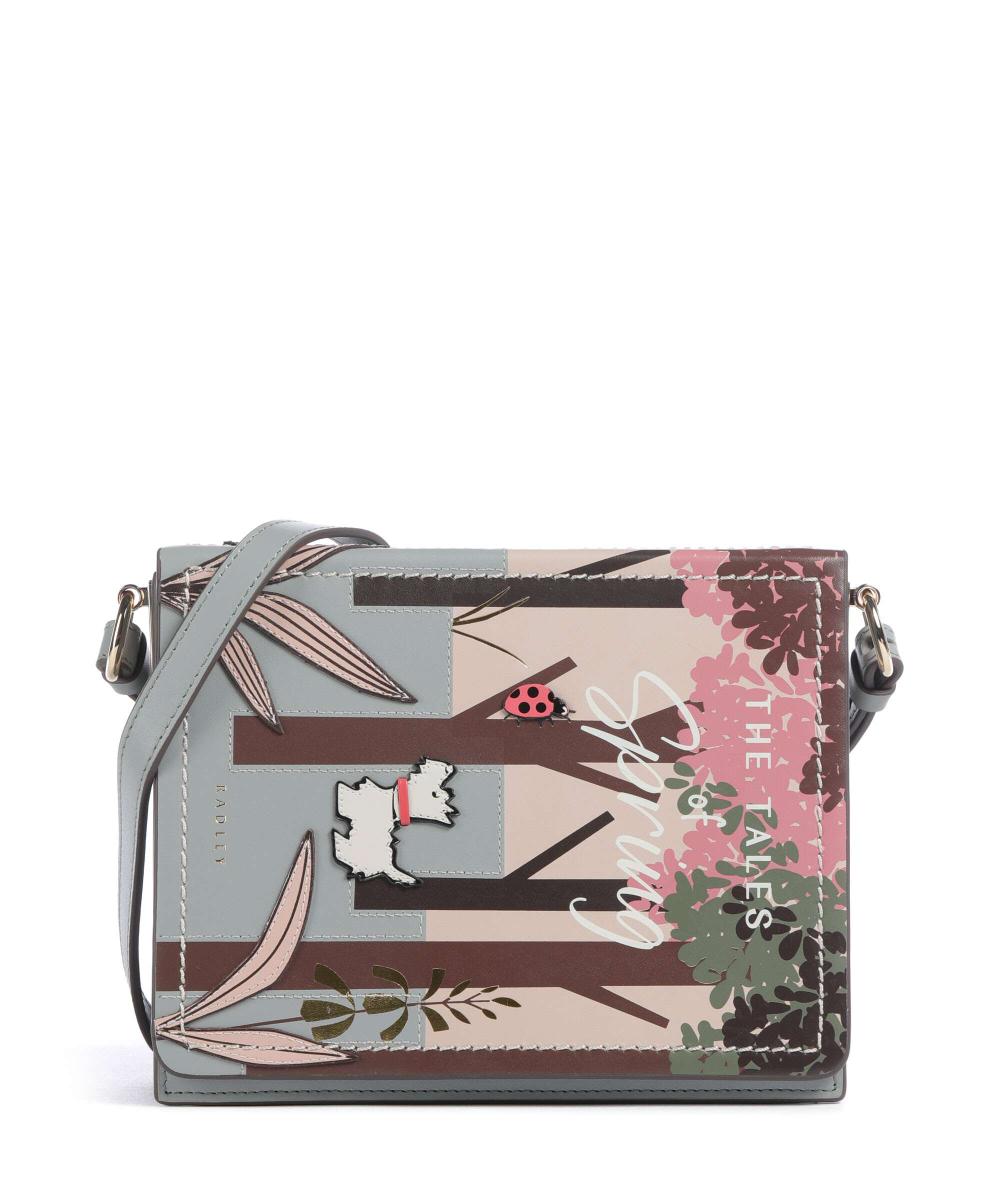

Сумка через плечо из коровьей кожи «Сказки весны» Radley London, мультиколор