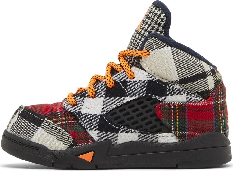 Кроссовки Air Jordan 5 Retro TD 'Plaid', разноцветный — фото 3