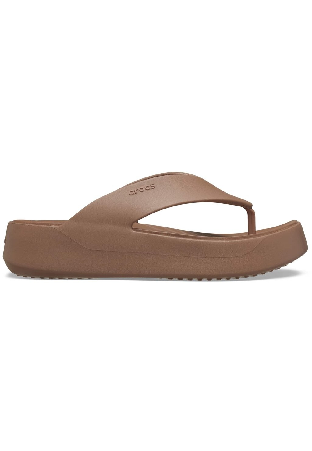 

Сандалии GETAWAY Platform Flip Crocs, цвет latte