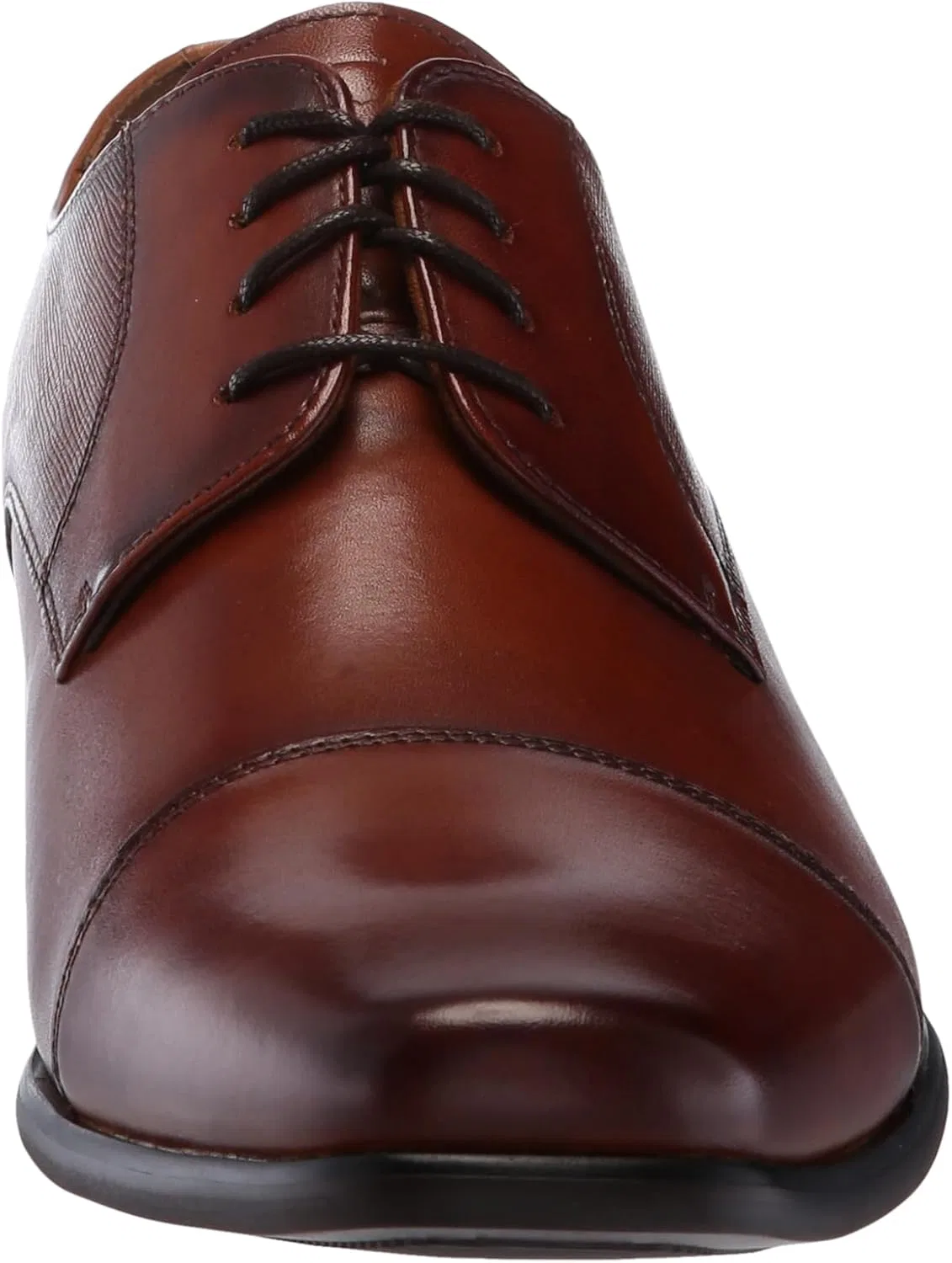 Мужские оксфорды Florsheim с перфорацией на мыске Angel Cap Toe, Cognac — фото 2