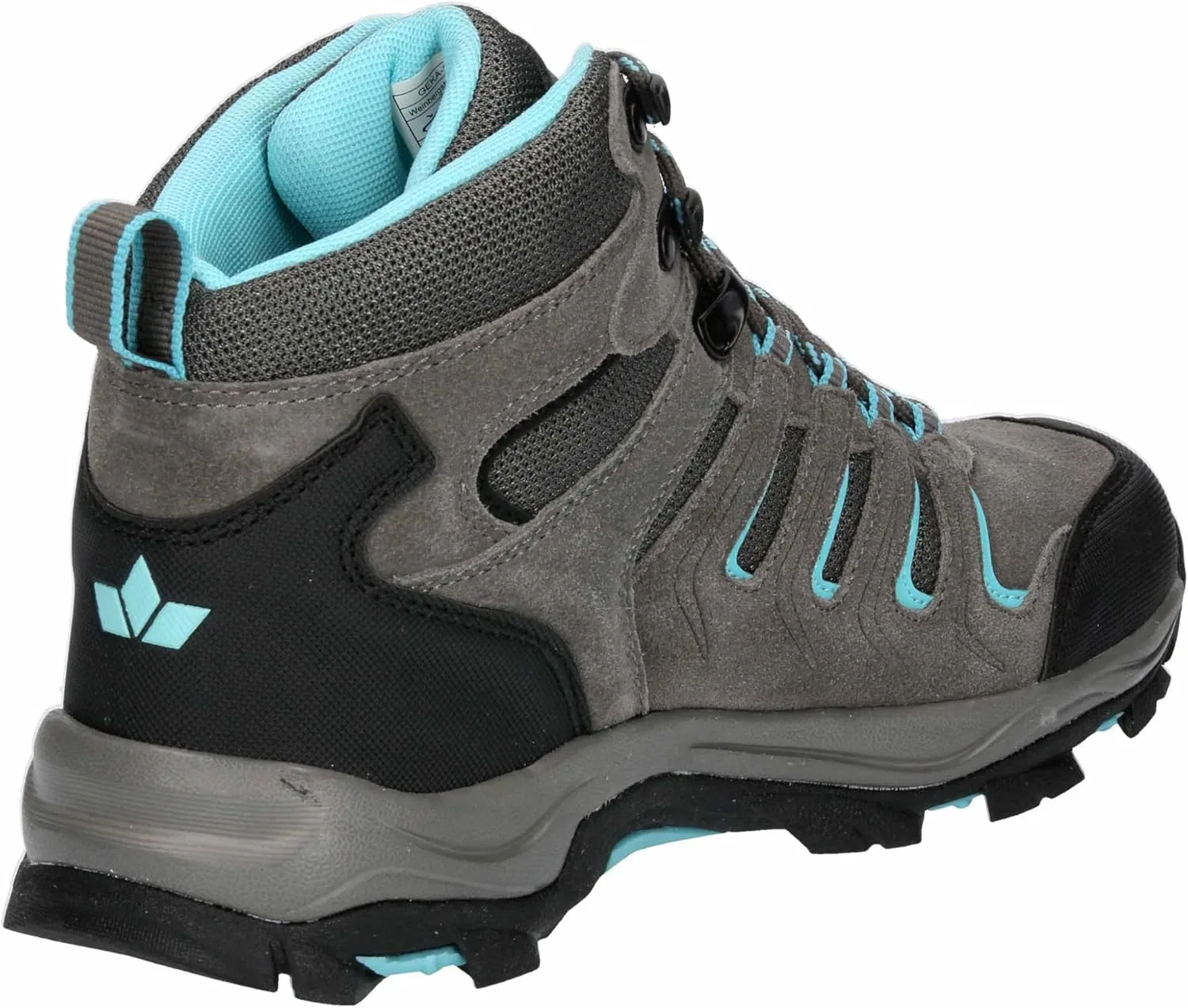 Трекинговые ботинки Lico Unisex Manaslu High Trekking Boots, Grey, Black, Turquoise — фото 4