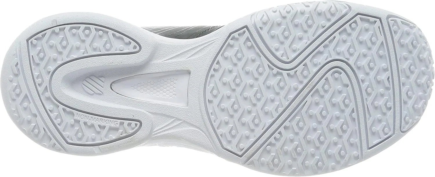 Детские теннисные кроссовки K-Swiss Performance Court Express OMNI унисекс, Dark Shadow White Swedish Blue — фото 4