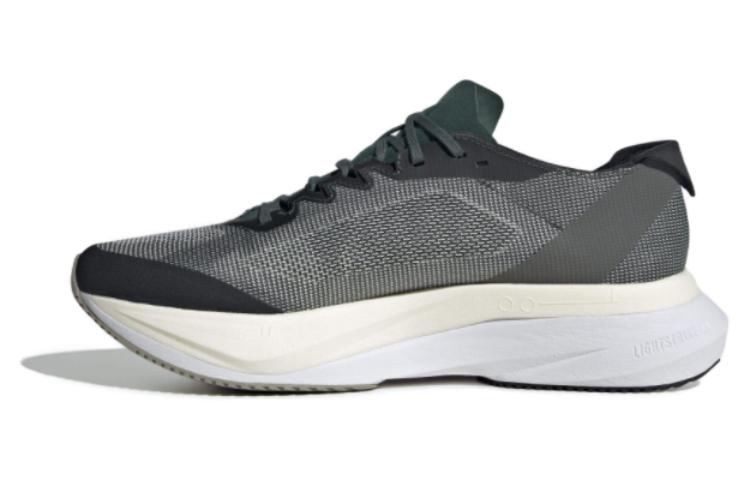 

Adidas Кроссовки Adizero Boston 12 с низким верхом, износостойкие, дышащие, с карбоновой пластиной, для марафона, мужские, черно-зеленые