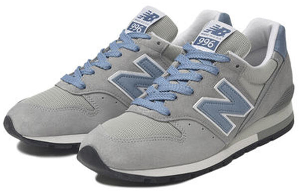 Кроссовки 996 сделано в США New Balance, серый — фото 2