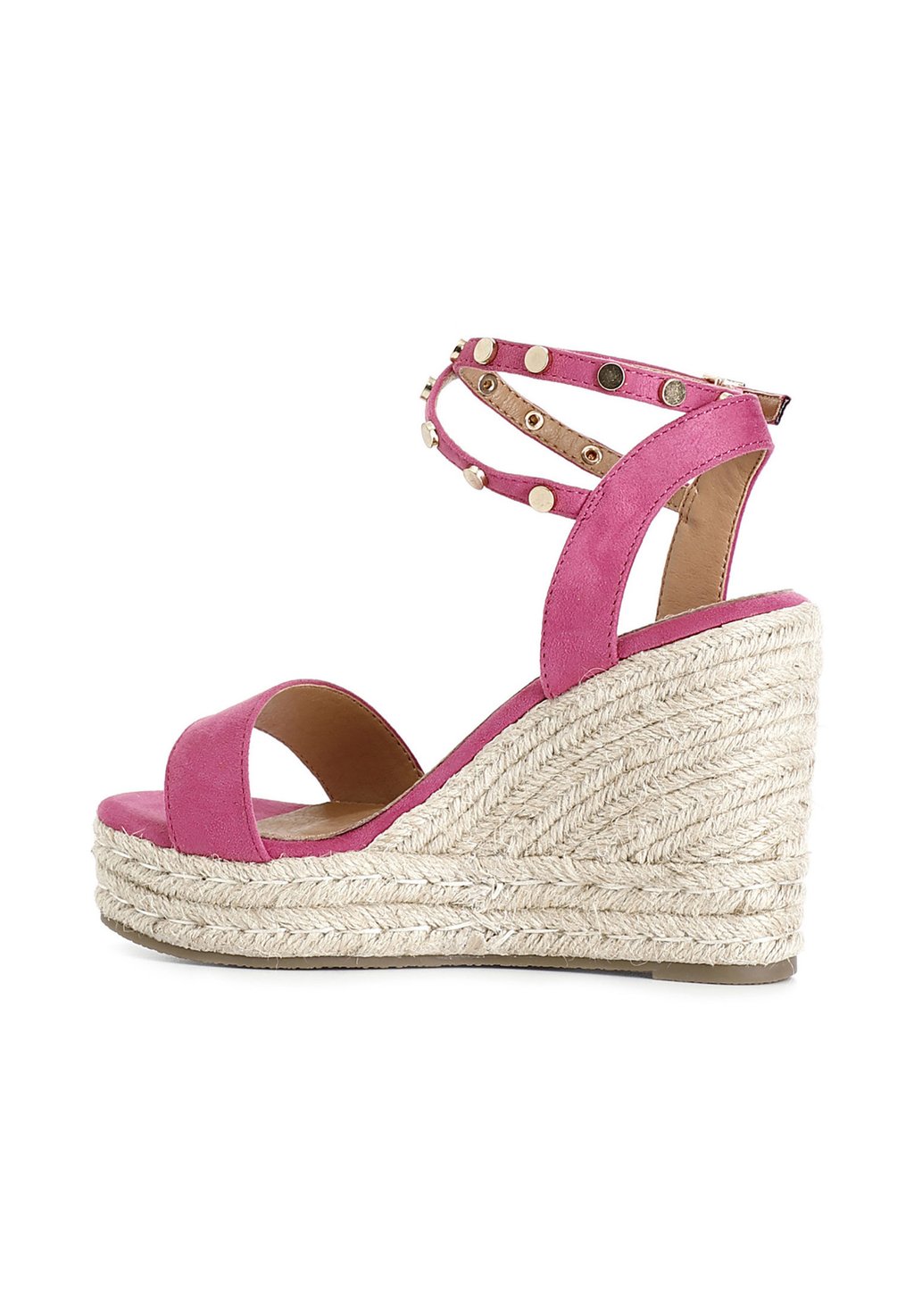 Эспадрильи High heeled sandals CAFèNOIR, неоново-розовый — фото 3