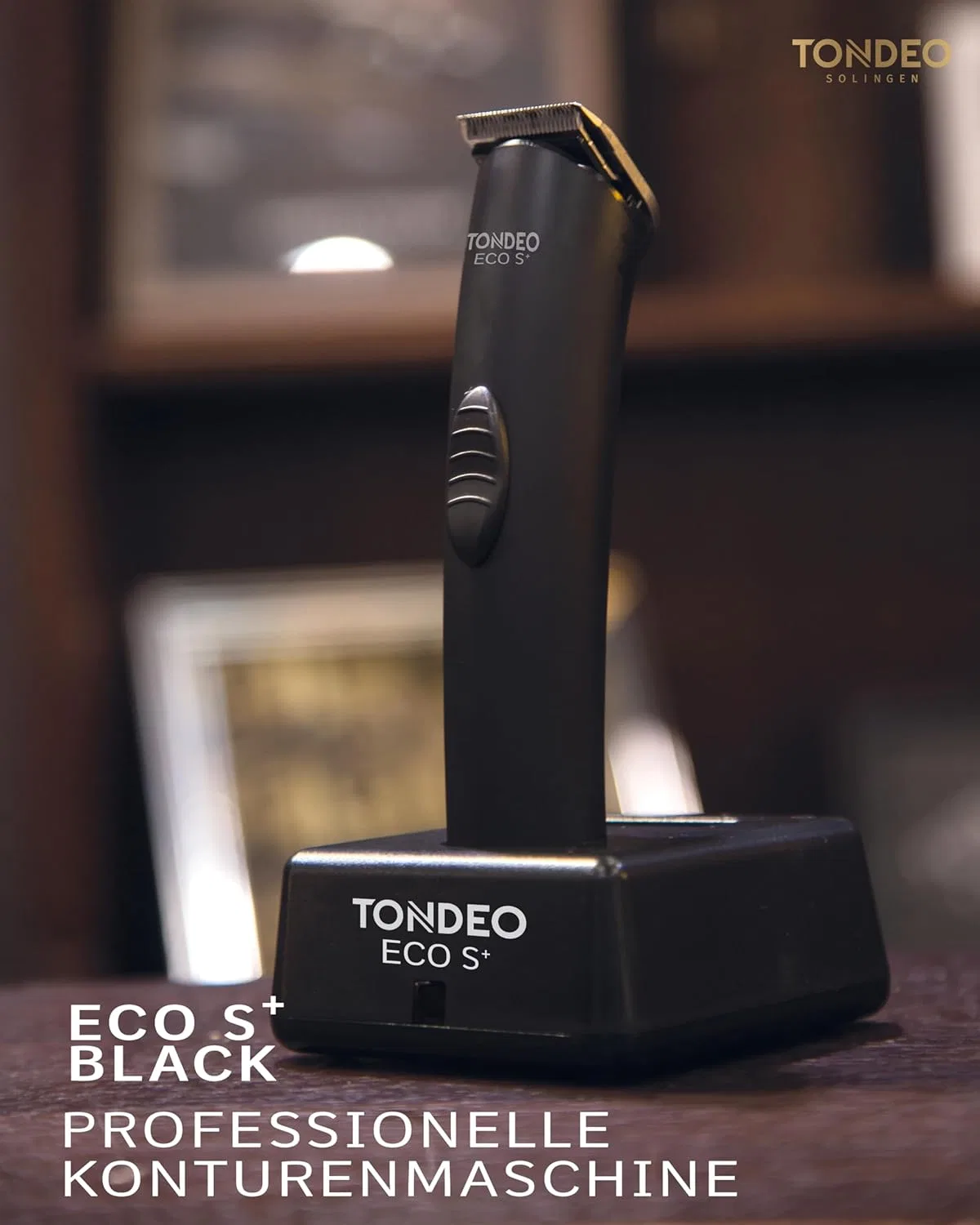 Профессиональный триммер для волос «Eco S Plus Black» от TONDEO Tondeo — фото 2