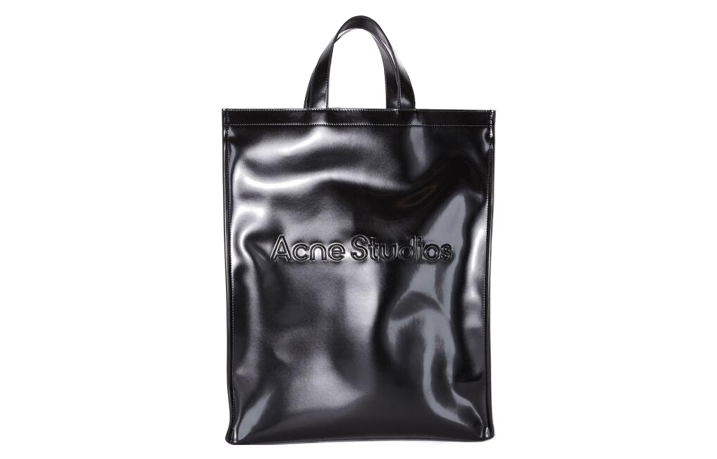 

Acne Studios Полиуретановая сумка-шоппер женская черная