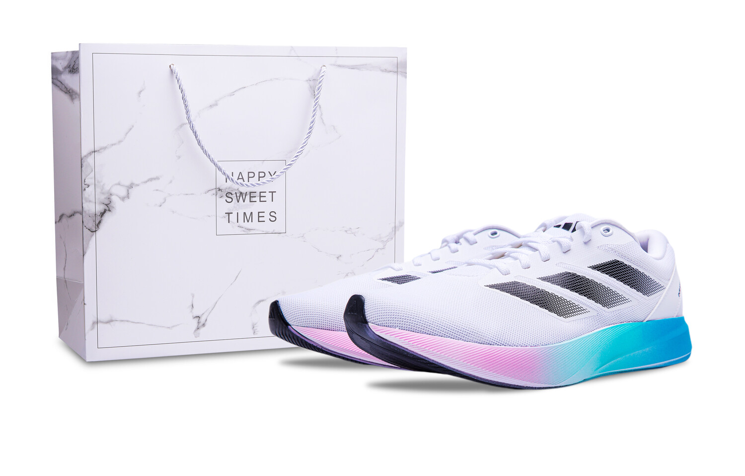 

Кроссовки Duramo RC унисекс с низким верхом белые Adidas