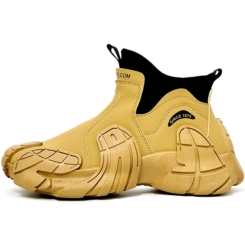 

Meiretu Короткие мартинсы мужские хаки желтые, цвет Khaki Yellow