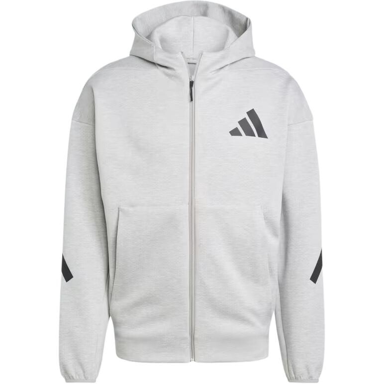 

Куртка ZNE мужская серая Adidas, серый