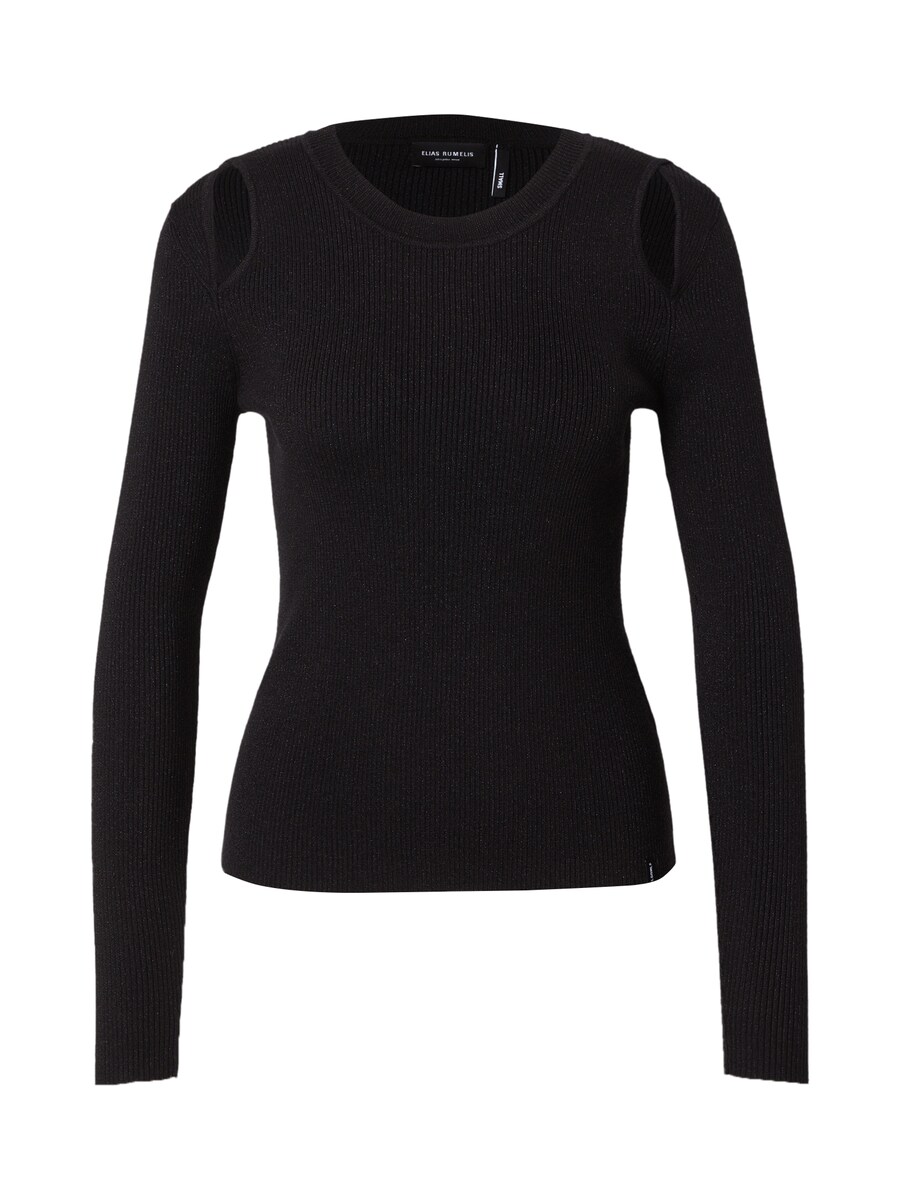

Тонкий вязаный свитер Elias Rumelis Sweater ULINKA, черный