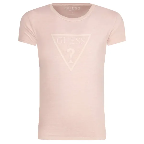 

Футболка стандартного кроя Guess, розовый