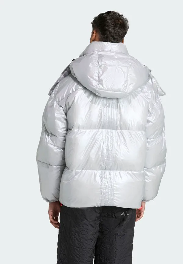 Пуховая куртка Adidas Sportswear, Matte Silver — фото 2