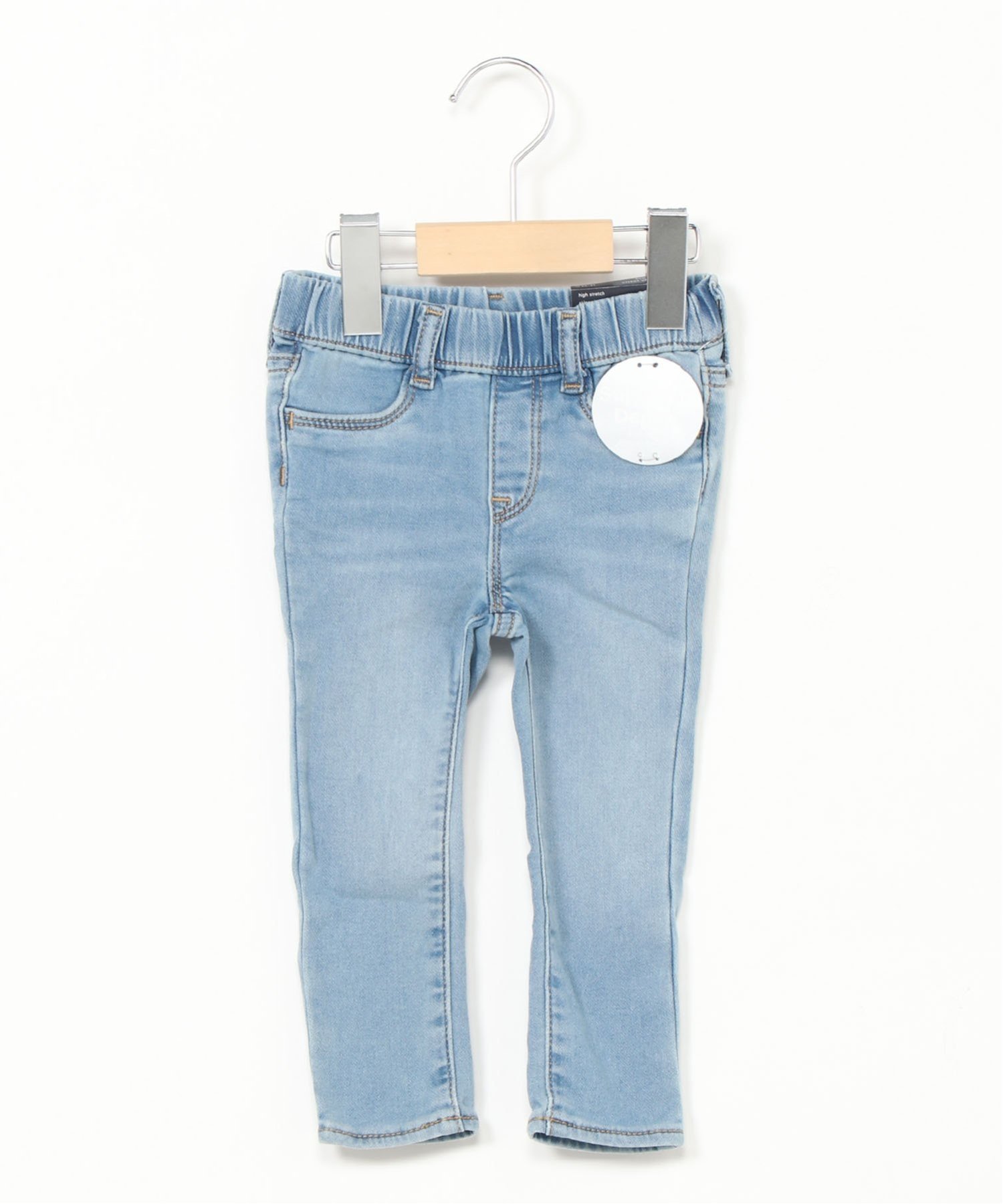 (K)babyGap узкие спортивные штаны-джинсы GAP, LIGHT_WASH — фото 3