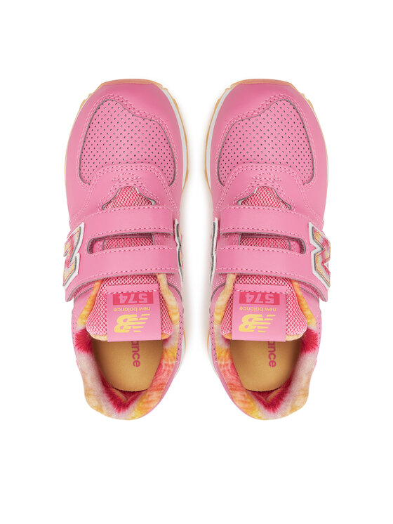 Кроссовки PV574KP New Balance, розовый — фото 4