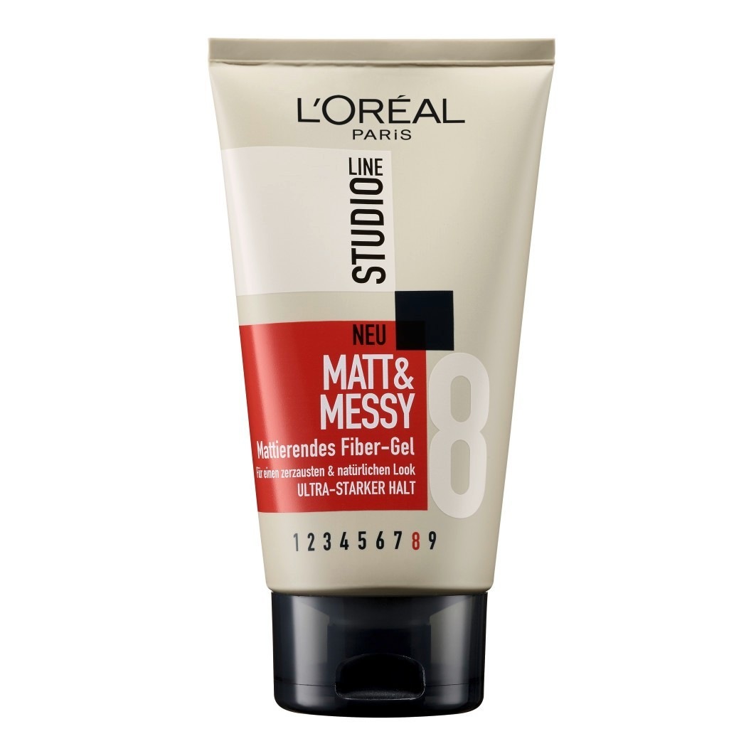 

Гель для волос studioline matt & messy mattierendes fiber-gel Loreal Paris, объем 150 мл