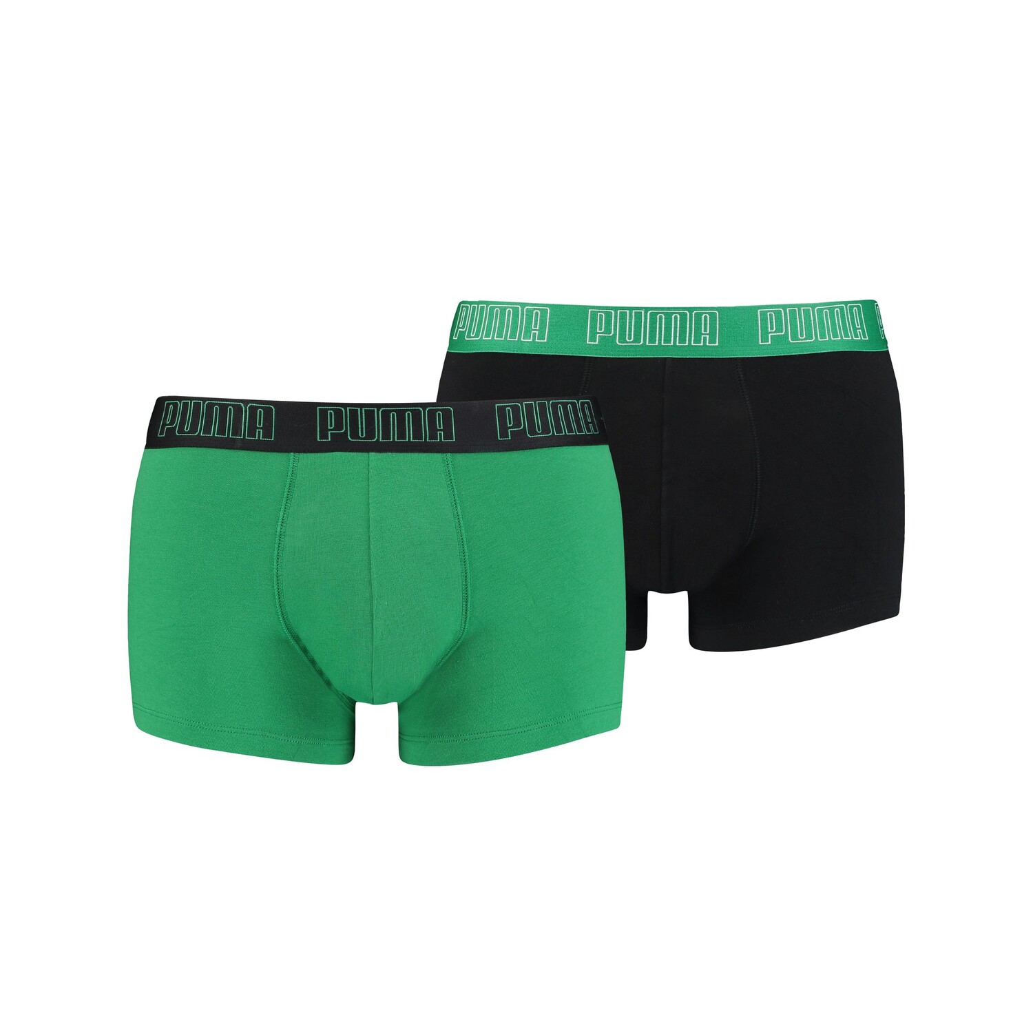 

Боксеры Puma Boxershorts PUMA BASIC TRUNK 2P, цвет 004 - Amazon Green
