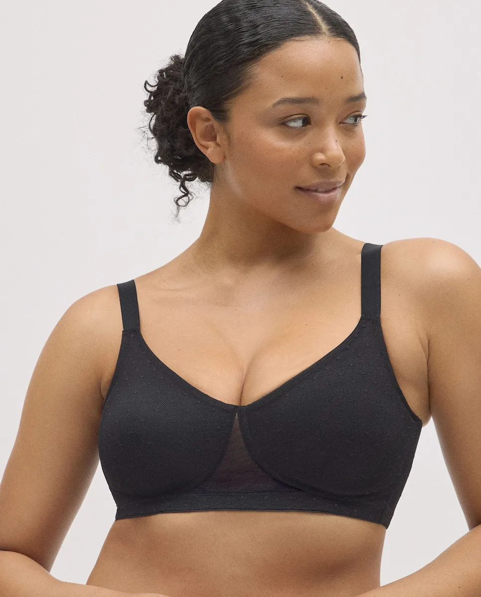 

Бюстгальтер уменьшитель с легкой набивкой, чашки C и D YSABEL MORA Ysabel Mora, черный