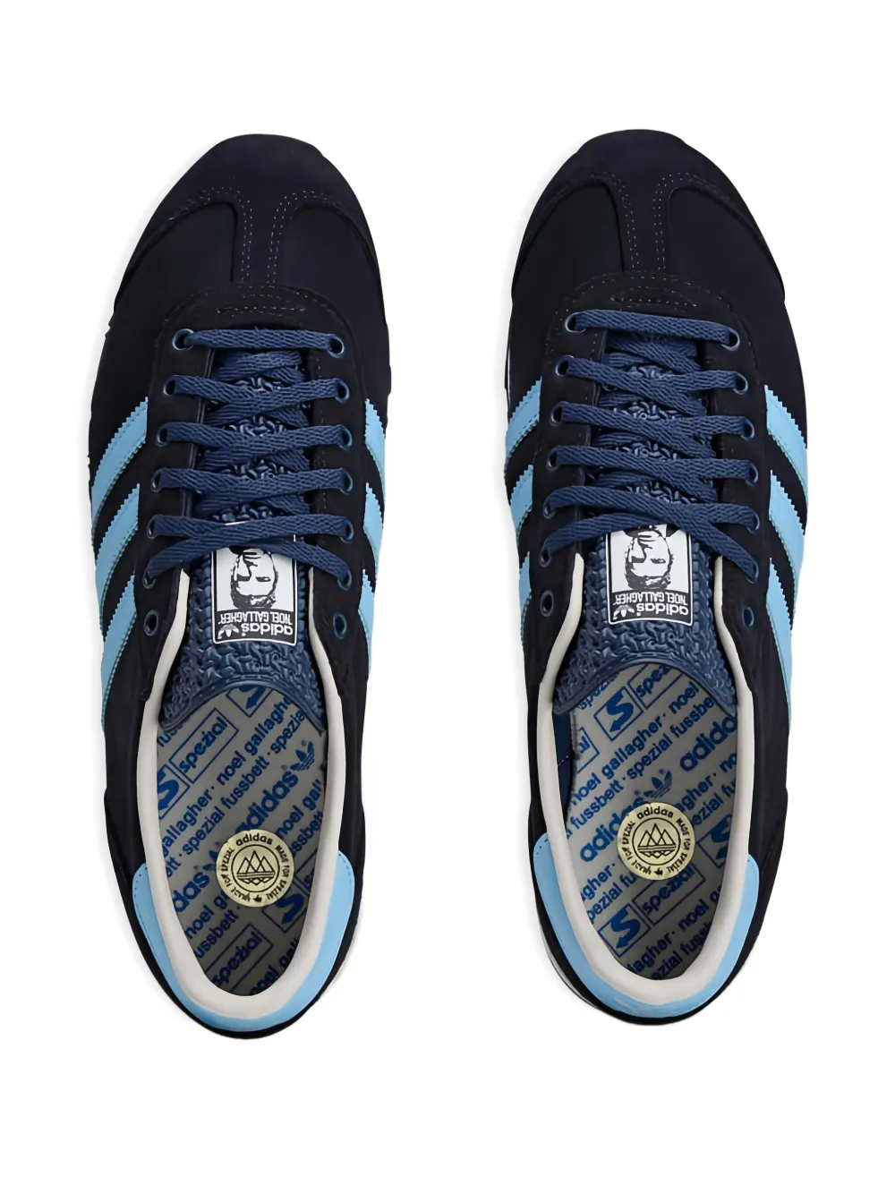 Кроссовки Marathon Navy Blue adidas, синий — фото 2