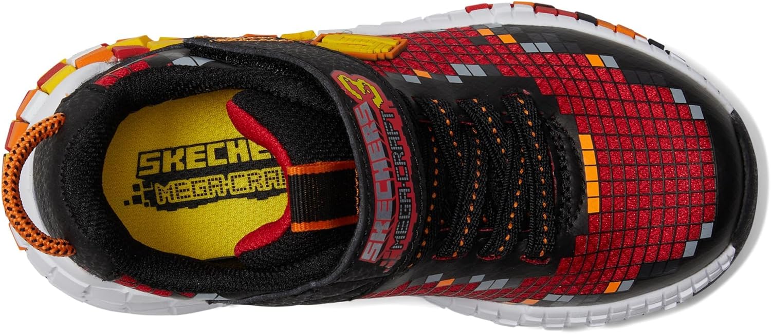 Кроссовки Skechers Boys Mega-Craft 3.0, черный/красный — фото 2