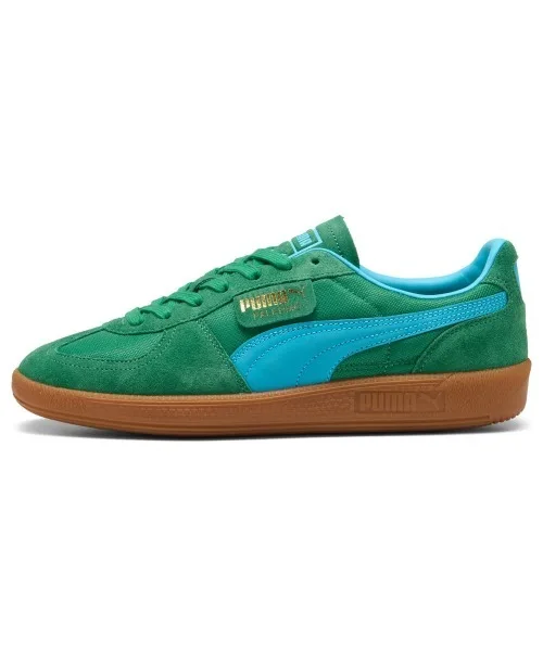 Мужские кроссовки PUMA Palermo Vintage с синими акцентами — фото 2