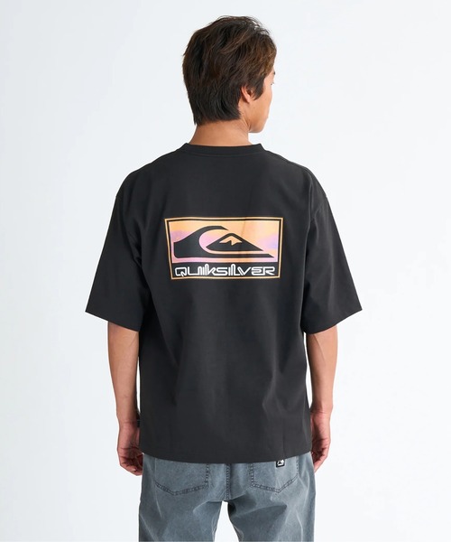 

Футболка с коротким рукавом, принт на спине Quiksilver, градиент