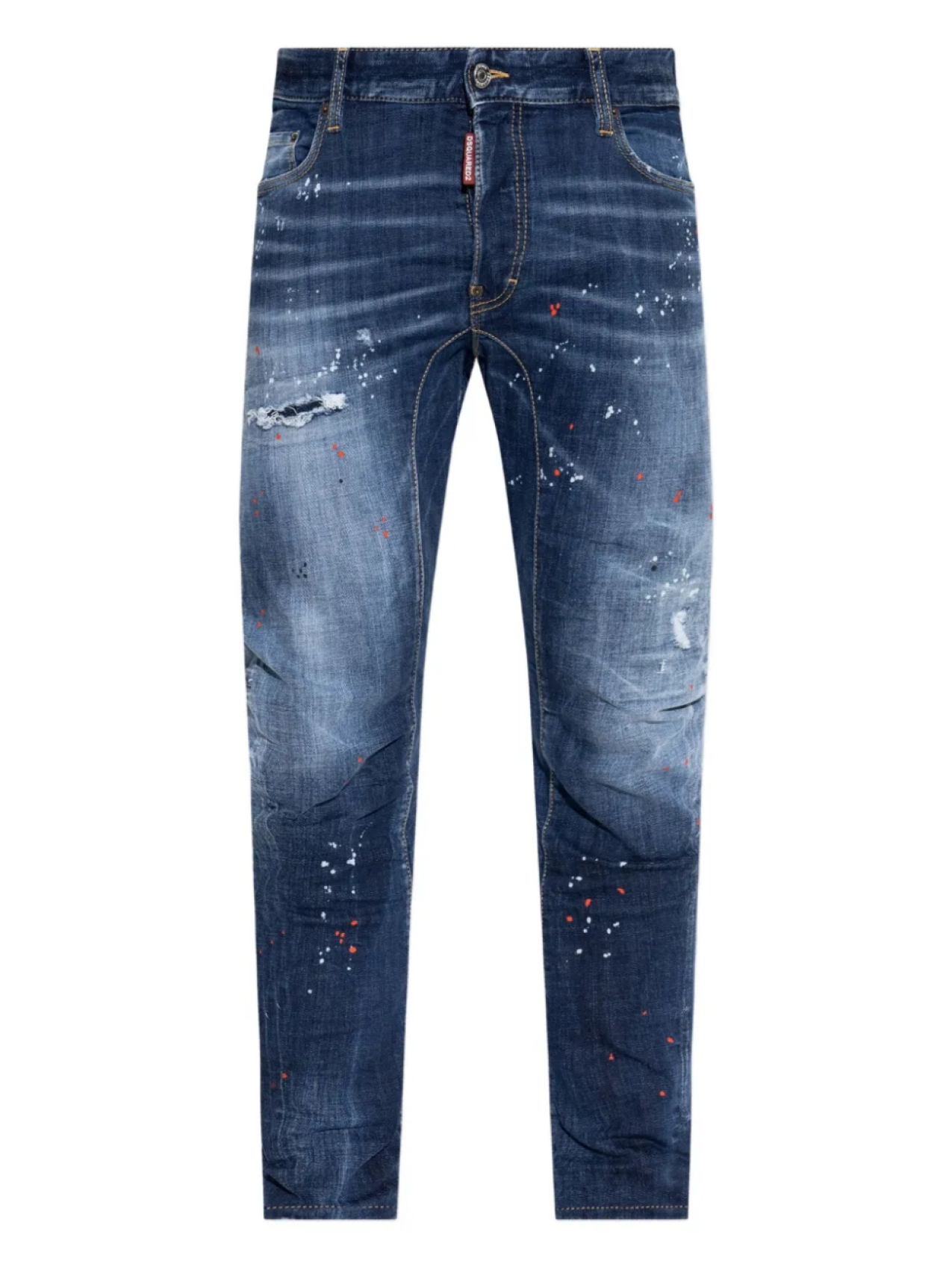

Джинсы DSQUARED2 из хлопка, синий