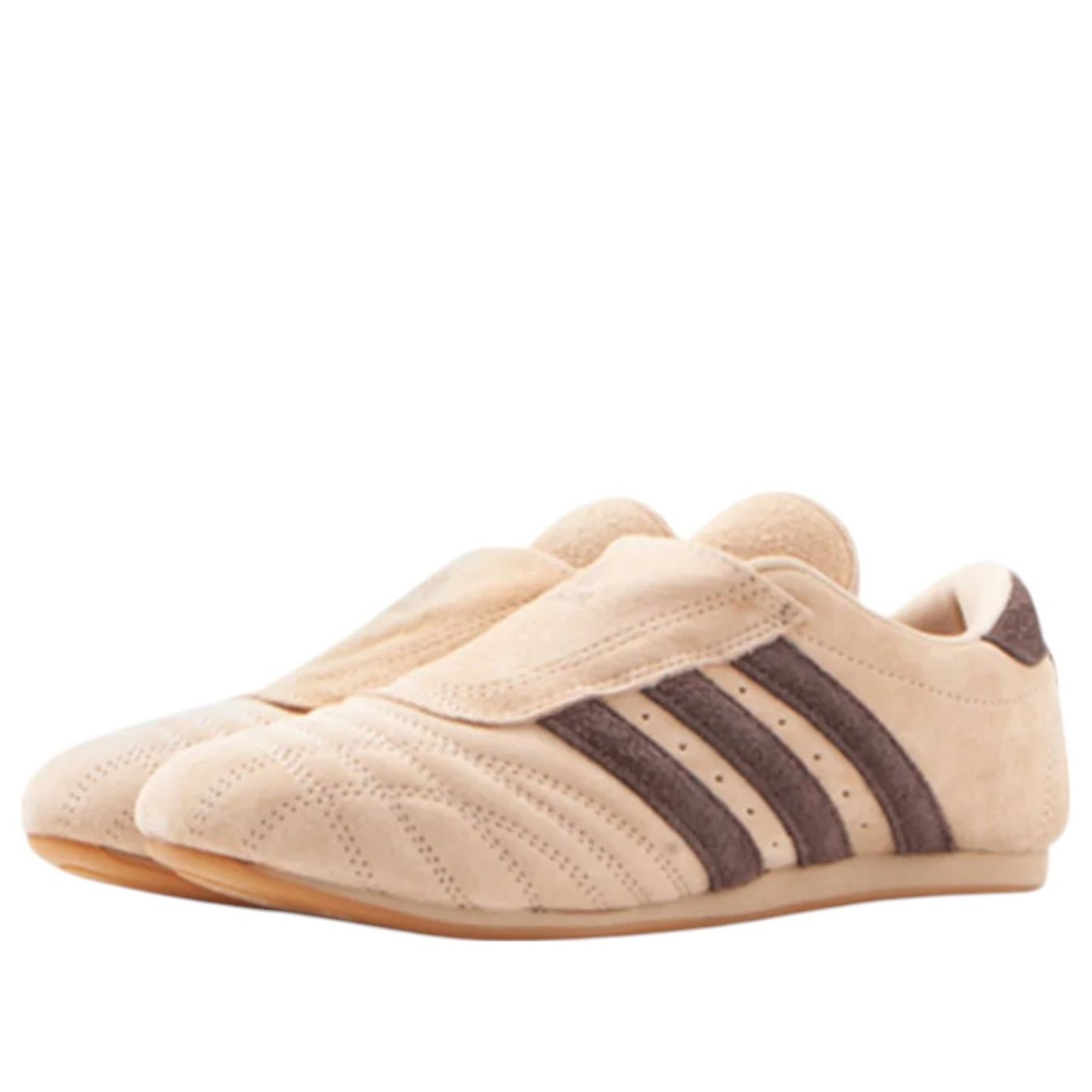 Кроссовки (WMNS) adidas Taekwondo 'Magic Beige Wonder White Gum' — фото 2