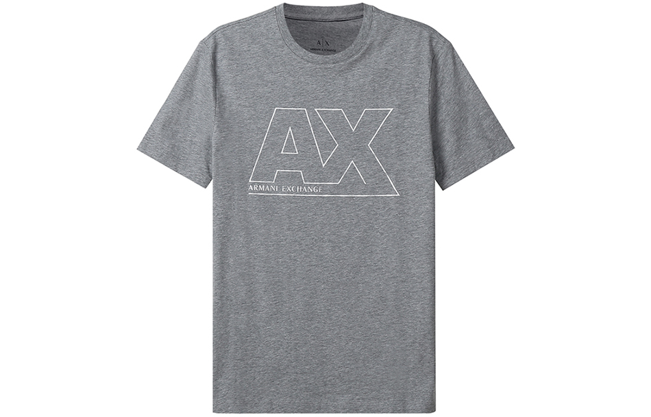 

Футболка мужская серая ARMANI EXCHANGE, серый