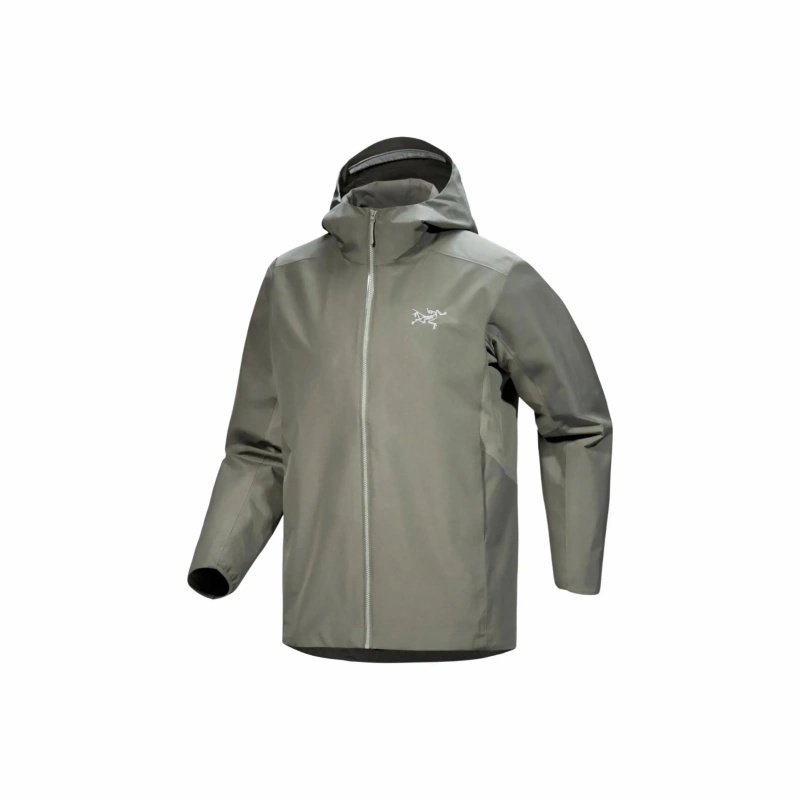 Arcteryx Мужская ветровка износостойкая дышащая водонепроницаемая ветрозащитная, Dusty Green — фото 2
