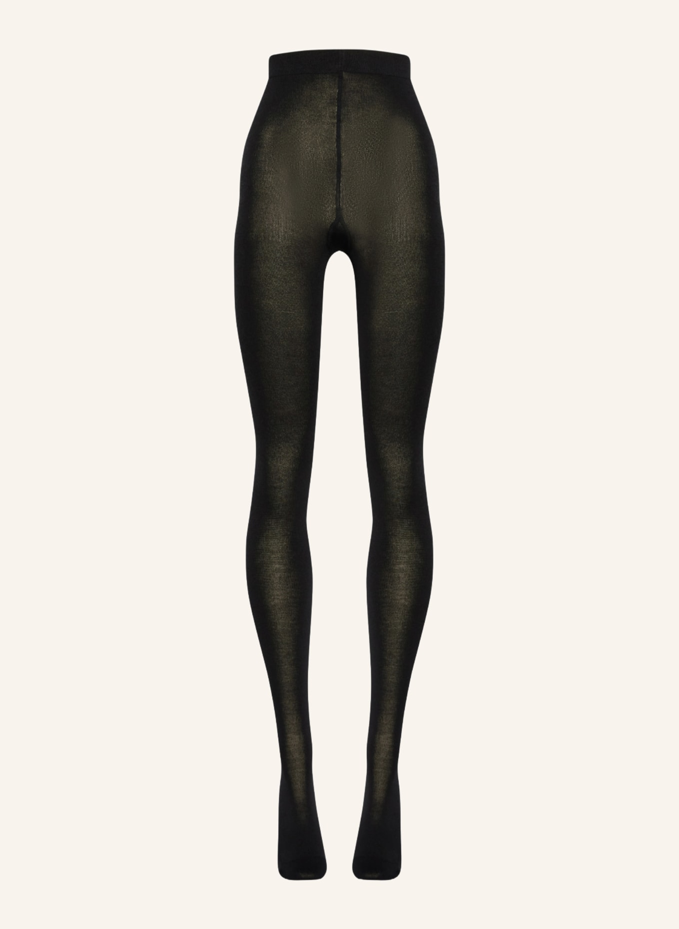 

Колготки из кашемира/шелка Wolford, черный